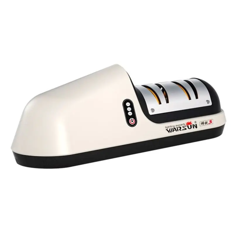 Professional Electric Knife Sharpener USB Charging Household Sharpener 2 Grinding Level 3-speed Kitchen Knife Blade Sharpener
Professional Electric Knife Sharpener USB Charging Household Sharpener 2 Grinding Level 3-speed Kitchen Knife Blade Sharpener