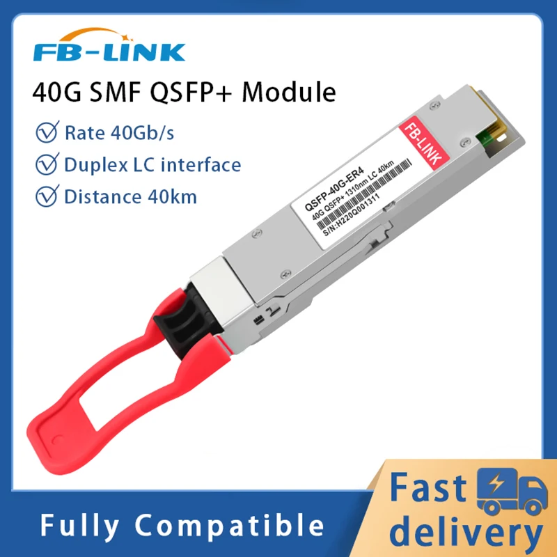 40G ER4 40km QSFP + 1310 нм Дуплексный LC SMF модуль приемопередатчика оптоволоконный для Cisco