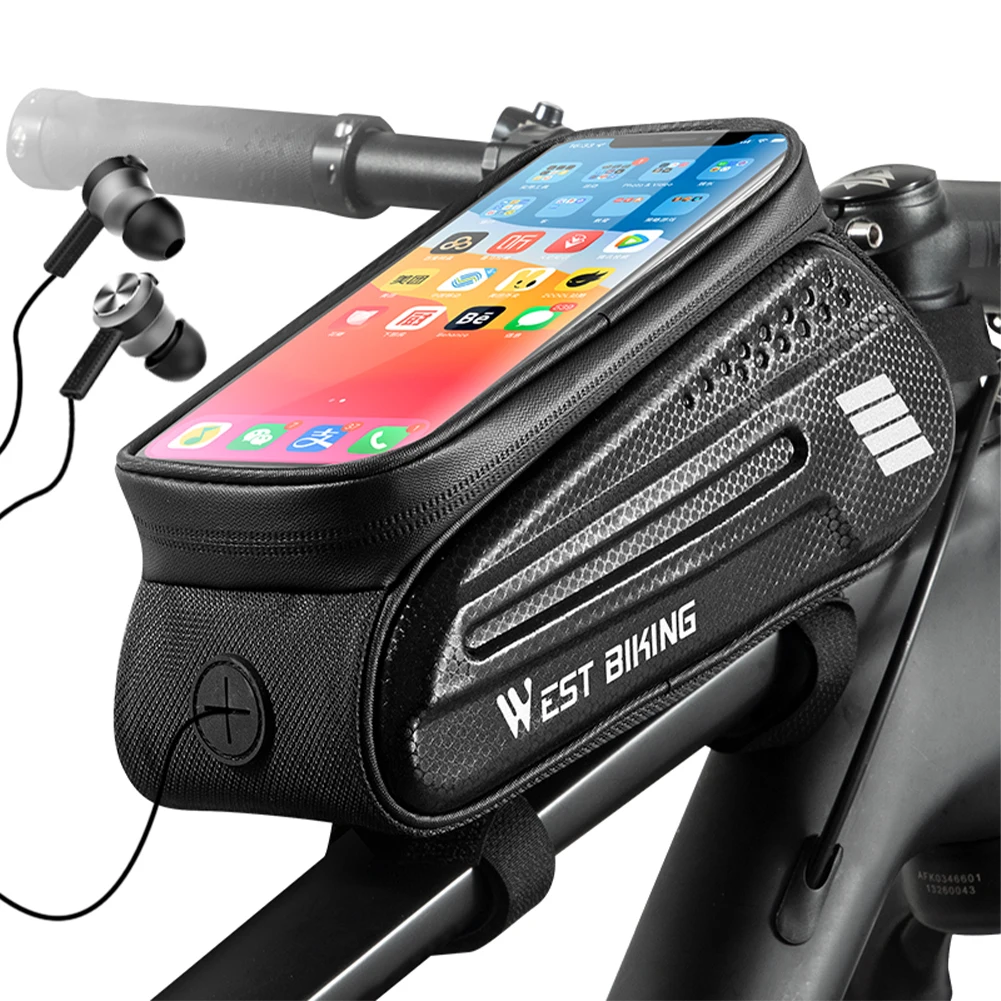 Hot Sale Waterproof Bicycle Bag Frame Front Tube Bag Touchscreen Cell Phone Holder Case Cycling Bag MTB Road Bike Accessories
Hot Sale Waterproof Bicycle Bag Frame Front Tube Bag Touchscreen Cell Phone Holder Case Cycling Bag MTB Road Bike Accessories