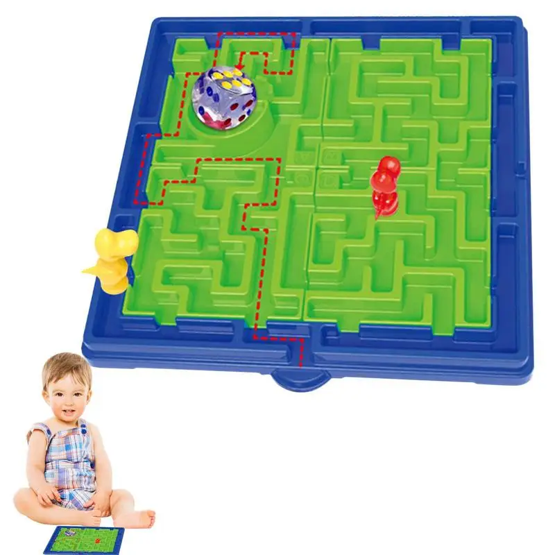 Fun Brainstorming Labyrinth Board Game Montessori Logical thinking puzzle Toys Kids Brain Teaser Game STEM Educational Toy Gifts
Fun Brainstorming Labyrinth Board Game Montessori Logical thinking puzzle Toys Kids Brain Teaser Game STEM Educational Toy Gifts