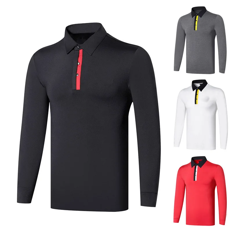 Men's Golf Polo Shirts Long Sleeve Autumn Casual Outdoor Sports Tennis Shirt Quick-Drying Breathable Casual Golf Top Free Ship
Men's Golf Polo Shirts Long Sleeve Autumn Casual Outdoor Sports Tennis Shirt Quick-Drying Breathable Casual Golf Top Free Ship