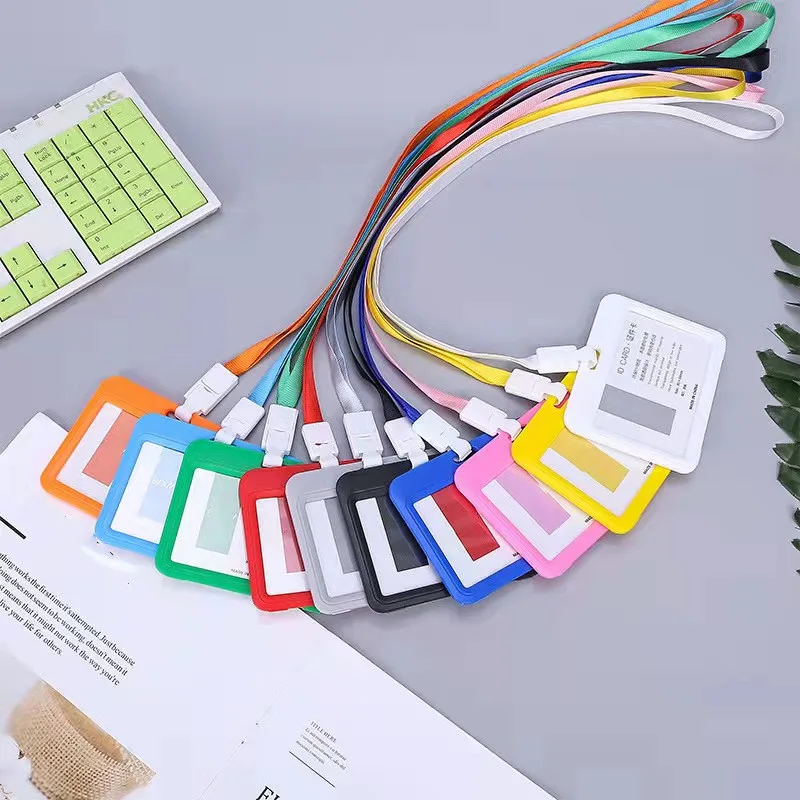 Women Men Business Bank Credit Card Holder Name ID Card Cover Work Card Holders Metal Work Identity Badge with Lanyard Card Case
Women Men Business Bank Credit Card Holder Name ID Card Cover Work Card Holders Metal Work Identity Badge with Lanyard Card Case
