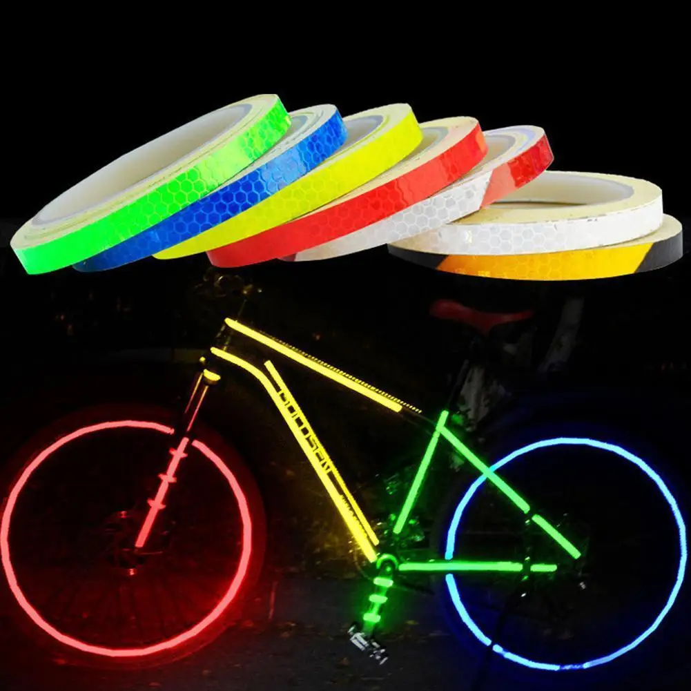 Bicycle Safety Sticker Durable Waterproof Anti-collision Night Reflective 8m Glow Tape Cycling Warning Riding Fluorescent J9d4
Bicycle Safety Sticker Durable Waterproof Anti-collision Night Reflective 8m Glow Tape Cycling Warning Riding Fluorescent J9d4