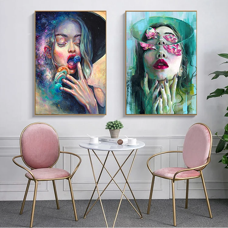 Modern Abstract Art Figure Painting Watercolor Girl Surreal Posters and Prints for Living Room Home Decor Wall Art Pictures
Modern Abstract Art Figure Painting Watercolor Girl Surreal Posters and Prints for Living Room Home Decor Wall Art Pictures