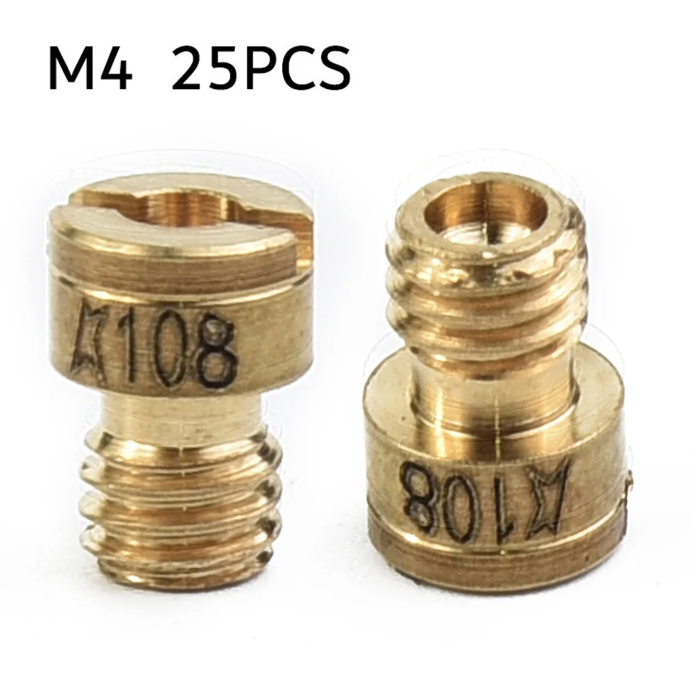 25pcs Carburetor Jets Hot Sale M4 55-115 Accessories For Puch Maxi Bing Hercules 4mm Zündapp Jet Set Replacement Parts
25pcs Carburetor Jets Hot Sale M4 55-115 Accessories For Puch Maxi Bing Hercules 4mm Zündapp Jet Set Replacement Parts