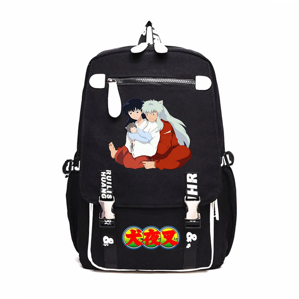 Рюкзак на молнии с рисунком аниме Inuyasha, Холщовый Рюкзак, школьный ранец с мультипликационным рисунком для студентов, дорожная сумка для ноутбука, повседневный рюкзак унисекс
Рюкзак на молнии с рисунком аниме Inuyasha, Холщовый Рюкзак, школьный ранец с мультипликационным рисунком для студентов, дорожная сумка для ноутбука, повседневный рюкзак унисекс