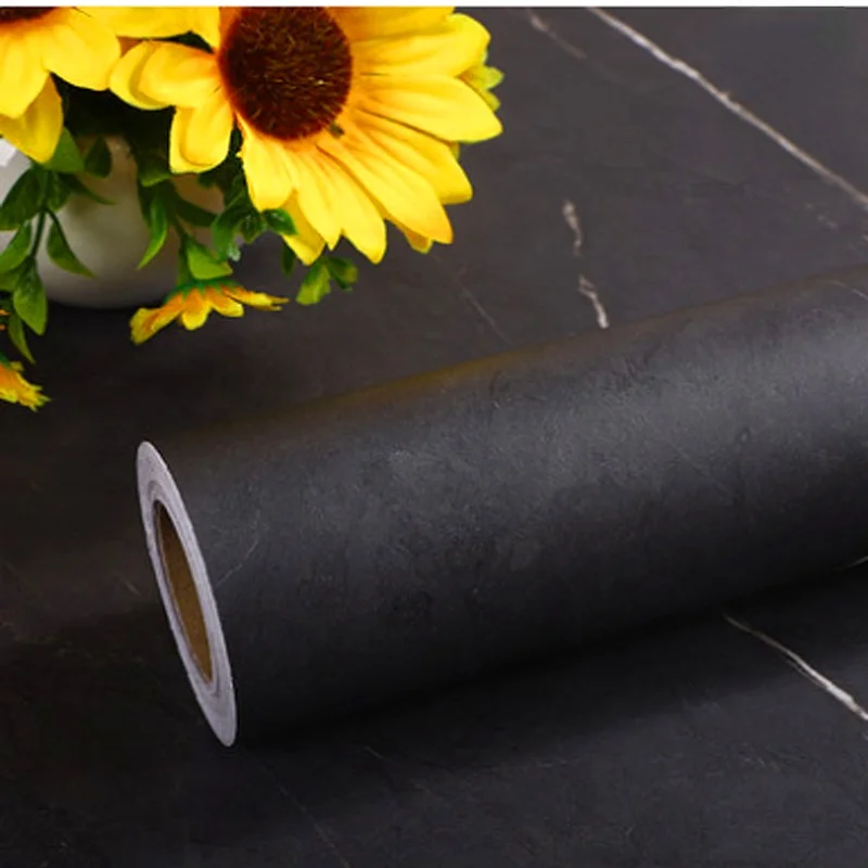 Matte Pvc Marble Stickers Thick Black Stone Self-Adhesive Kitchen Waterproof Cabinet Desktop Dining Table Rock Board Wallpaper
Matte Pvc Marble Stickers Thick Black Stone Self-Adhesive Kitchen Waterproof Cabinet Desktop Dining Table Rock Board Wallpaper