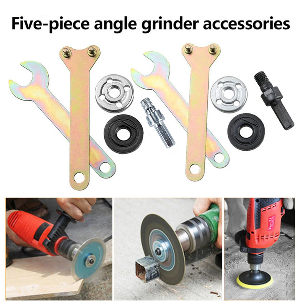 5PCS/Set Electric Drill Conversion Angle Grinder Connecting Rod For Cutting Disc Polishing Wheel Handle Holder Adapter
5PCS/Set Electric Drill Conversion Angle Grinder Connecting Rod For Cutting Disc Polishing Wheel Handle Holder Adapter
