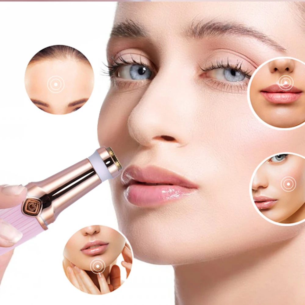 Professional 2 in 1 Women Epilator Electric Shaver Mini Painless Razor Hair Removal Face Trimmer Portable Facial Hair Removal
Professional 2 in 1 Women Epilator Electric Shaver Mini Painless Razor Hair Removal Face Trimmer Portable Facial Hair Removal