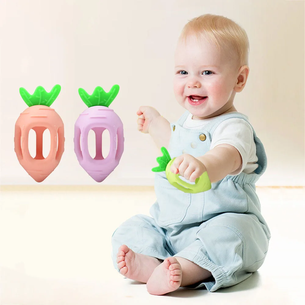 Kids Teething Silicone Nursing Teether Gifts Newborn Dental Care Durable Teether Toys Infant Chewing Toy Baby Stuff Accessories
Kids Teething Silicone Nursing Teether Gifts Newborn Dental Care Durable Teether Toys Infant Chewing Toy Baby Stuff Accessories