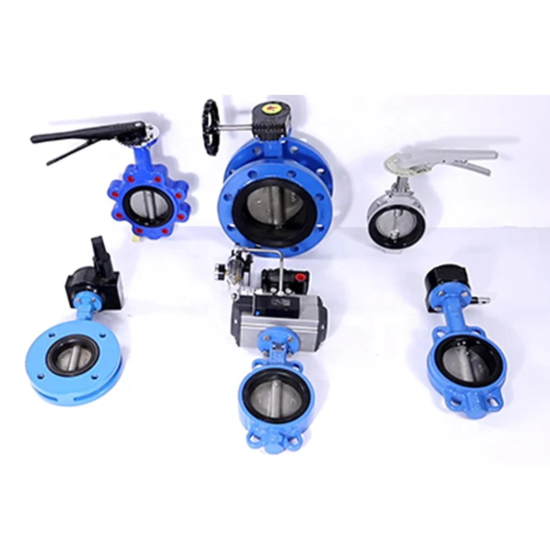 

BS AWWA DN150 Flanged Soft Sealing Double Eccentric flange Butterfly Valve