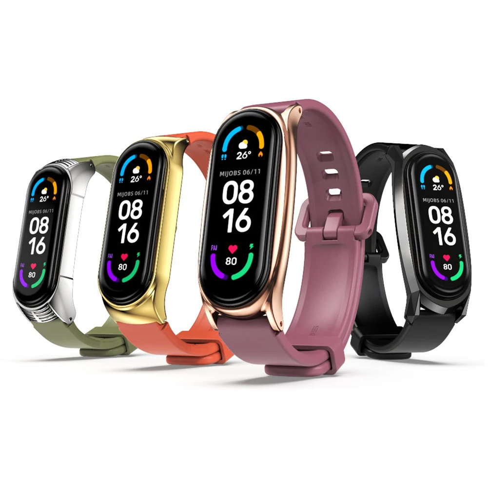 1 PCS Mi Band 3/4/5/6Strap Silicone Wristbands For Xiaomi Band 3 4 5 6 Smart Wristband Replacement Bracelet Accessories
1 PCS Mi Band 3/4/5/6Strap Silicone Wristbands For Xiaomi Band 3 4 5 6 Smart Wristband Replacement Bracelet Accessories
