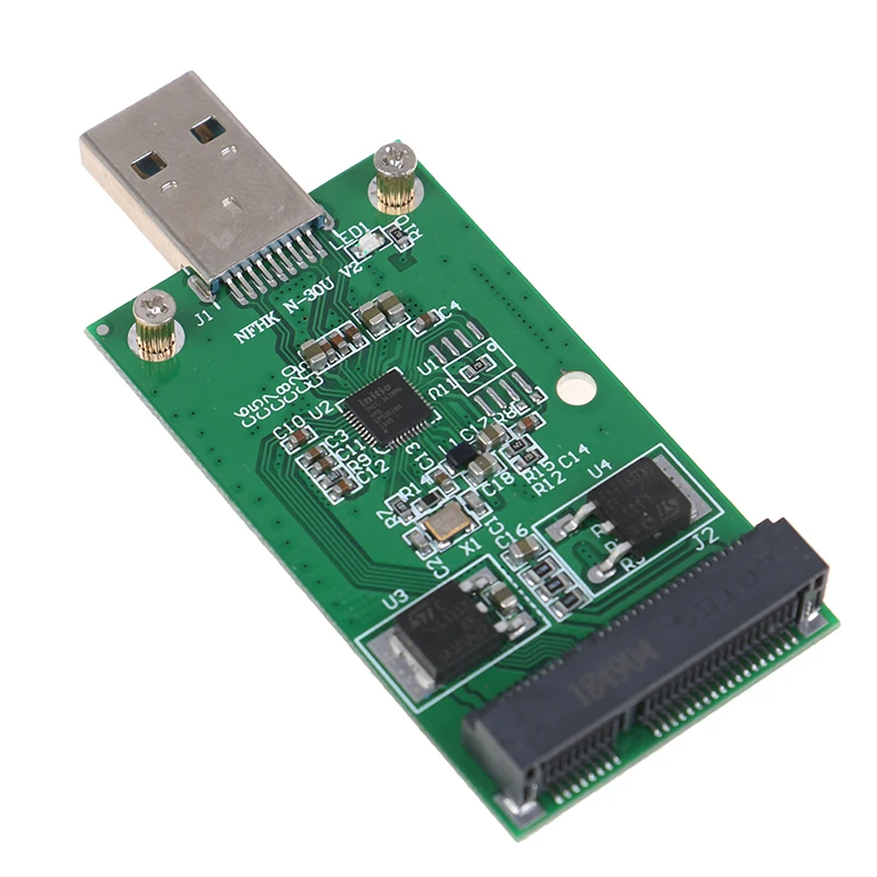 1 шт., внешний конвейер Mini USB 3,0 на PCIE mSATA SSD PCBA
1 шт., внешний конвейер Mini USB 3,0 на PCIE mSATA SSD PCBA