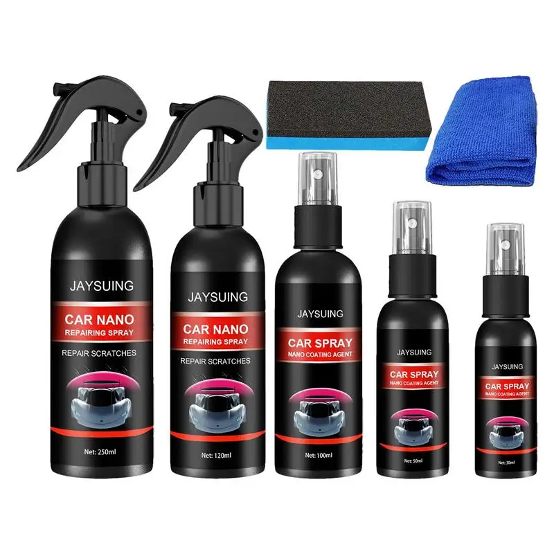 100ml Set Car Coating Nano Spray Automotive Scratch Repair Coating Polishing Spray With Sponge & Towel Scratch Removal Spray
100ml Set Car Coating Nano Spray Automotive Scratch Repair Coating Polishing Spray With Sponge & Towel Scratch Removal Spray
