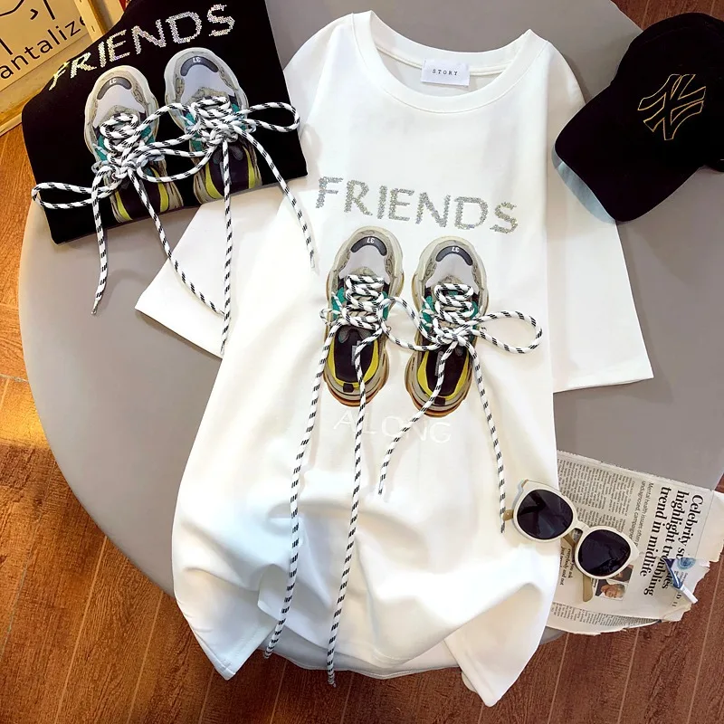 2022 New Women Girl Short Sleeve Blouse Tees O neck Printed Shoes Fashion High Quality T shirts Top clothing
2022 New Women Girl Short Sleeve Blouse Tees O neck Printed Shoes Fashion High Quality T shirts Top clothing