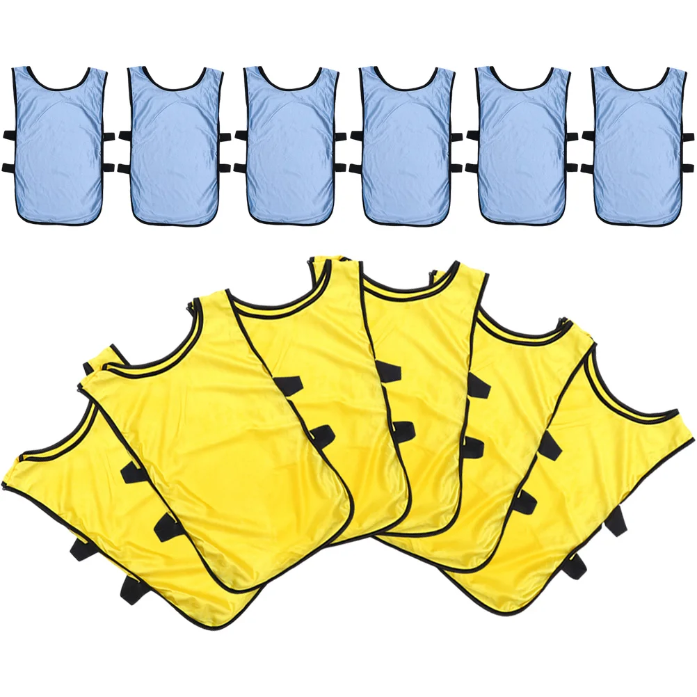 12 Pcs Football Balls Training Soccer Vests Pennies Sports Youth Washable Pinnies Polyester Child Quick-drying
12 Pcs Football Balls Training Soccer Vests Pennies Sports Youth Washable Pinnies Polyester Child Quick-drying