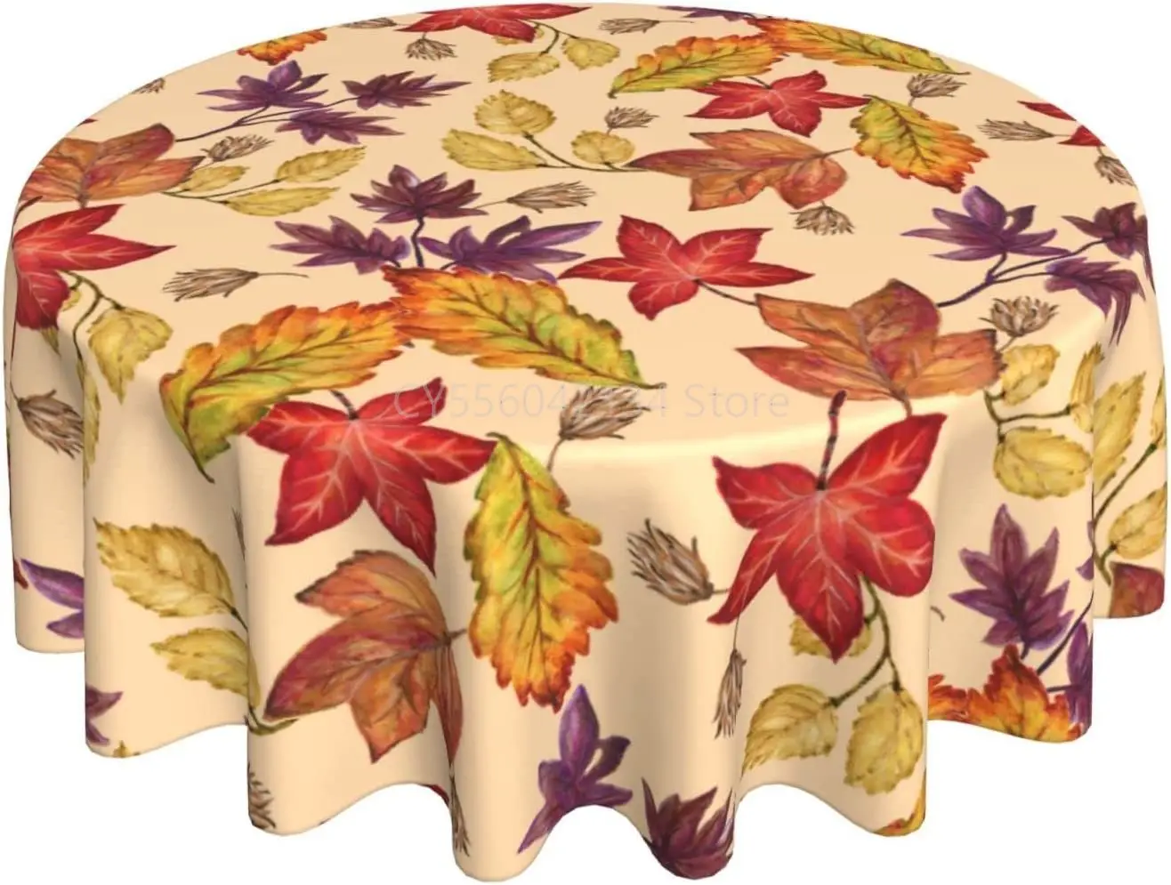 Fall Tablecloth Round 60 Inch Thanksgiving Tablecloth Circular Waterproof Maple Leaf Tablecloth Cloths Washable
Fall Tablecloth Round 60 Inch Thanksgiving Tablecloth Circular Waterproof Maple Leaf Tablecloth Cloths Washable