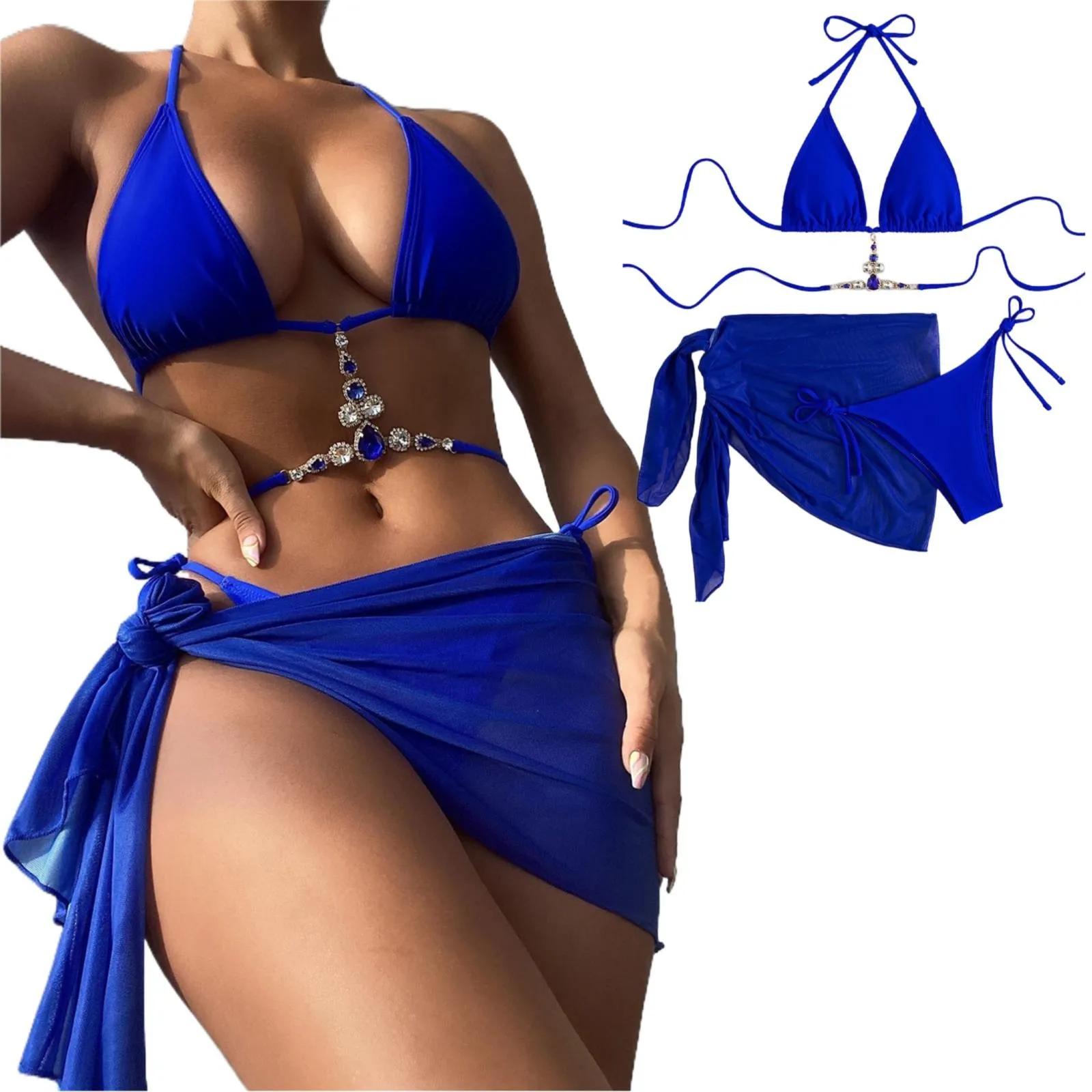 Padded Thong Biquinis vacation Solid Color Diamond Encrusted Bikini swiming vacation Hawaii Vintage Swimwear
Padded Thong Biquinis vacation Solid Color Diamond Encrusted Bikini swiming vacation Hawaii Vintage Swimwear