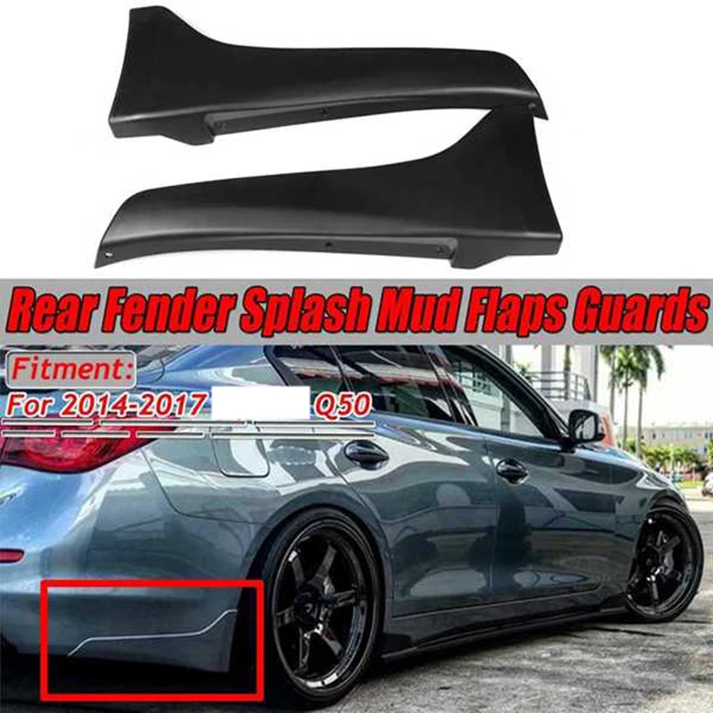 1 пара, брызговики для Infiniti Q50 2014-2017 
1 пара, брызговики для Infiniti Q50 2014-2017