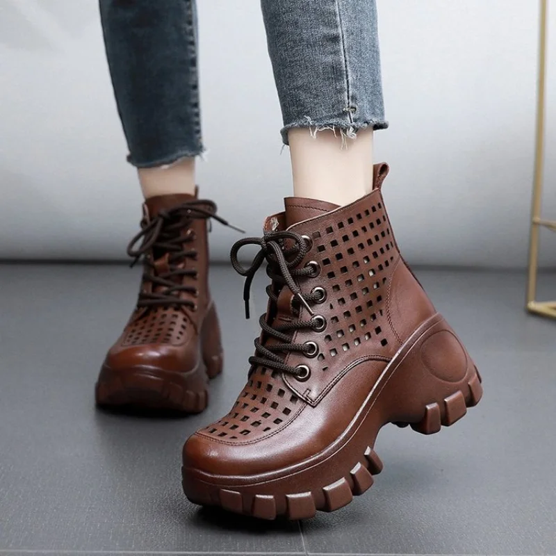 Female Sandals Platform Woman Retro Shoes Summer Flats Hollow breathable Sandals Women Casual Beach Shoes Comfort Flip Flops
Female Sandals Platform Woman Retro Shoes Summer Flats Hollow breathable Sandals Women Casual Beach Shoes Comfort Flip Flops