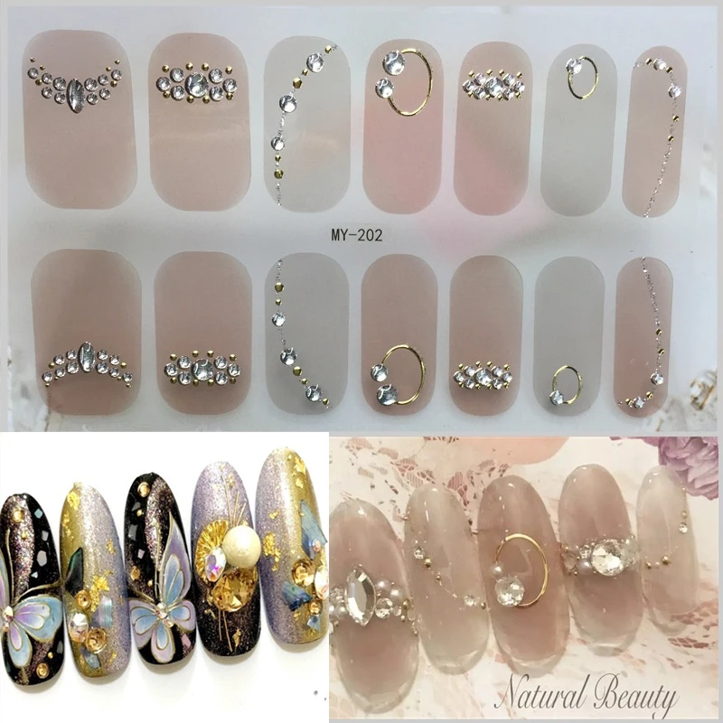 5D Diamond Nail Sticker Designs Imitation Diamond Butterfly Nail Art Decorations Star Moon Flower Charm Decal
5D Diamond Nail Sticker Designs Imitation Diamond Butterfly Nail Art Decorations Star Moon Flower Charm Decal