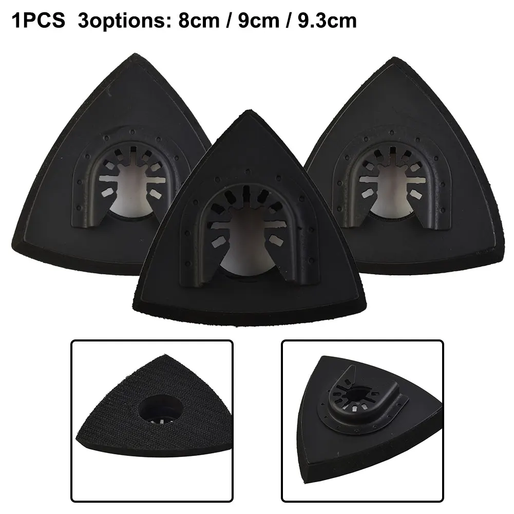 80mm 90mm 93mm Triangular Sanding Pad Quick Release Oscillating Tool Sanding Pads For Power Tool Fore Machine Tools
80mm 90mm 93mm Triangular Sanding Pad Quick Release Oscillating Tool Sanding Pads For Power Tool Fore Machine Tools