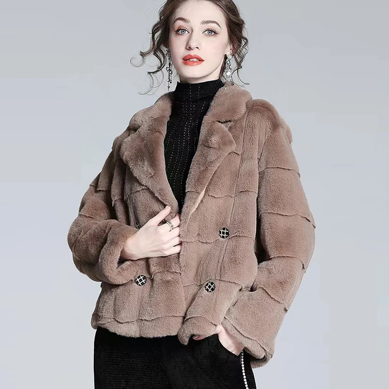 2022 Women Winter Vintage Solid Jacket Coat Fashion Autumn Lapel Collar Thick Warm Faux Fur Office Lady Female Casual Tops
2022 Women Winter Vintage Solid Jacket Coat Fashion Autumn Lapel Collar Thick Warm Faux Fur Office Lady Female Casual Tops