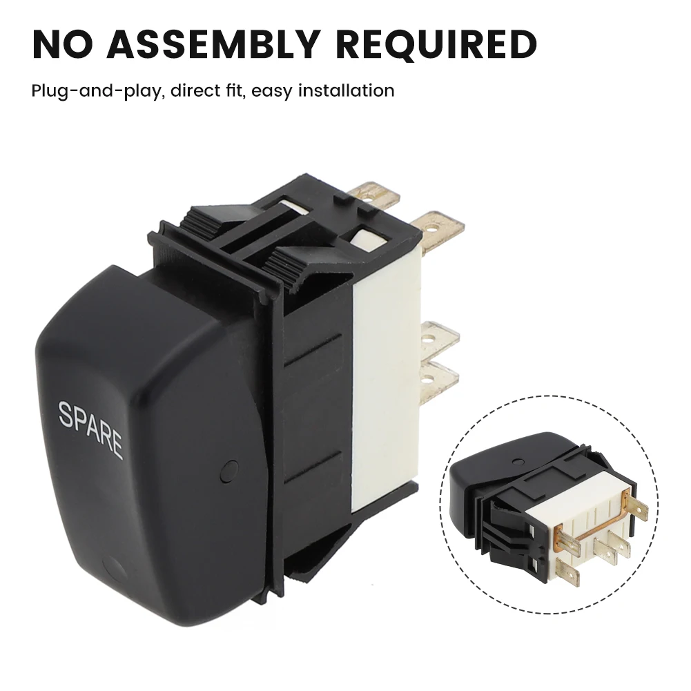 High Quality Brand New Durable High Grade Spare Rocker Switch Plastic Plug And Play P27-1123-007 (No Year) Black
High Quality Brand New Durable High Grade Spare Rocker Switch Plastic Plug And Play P27-1123-007 (No Year) Black