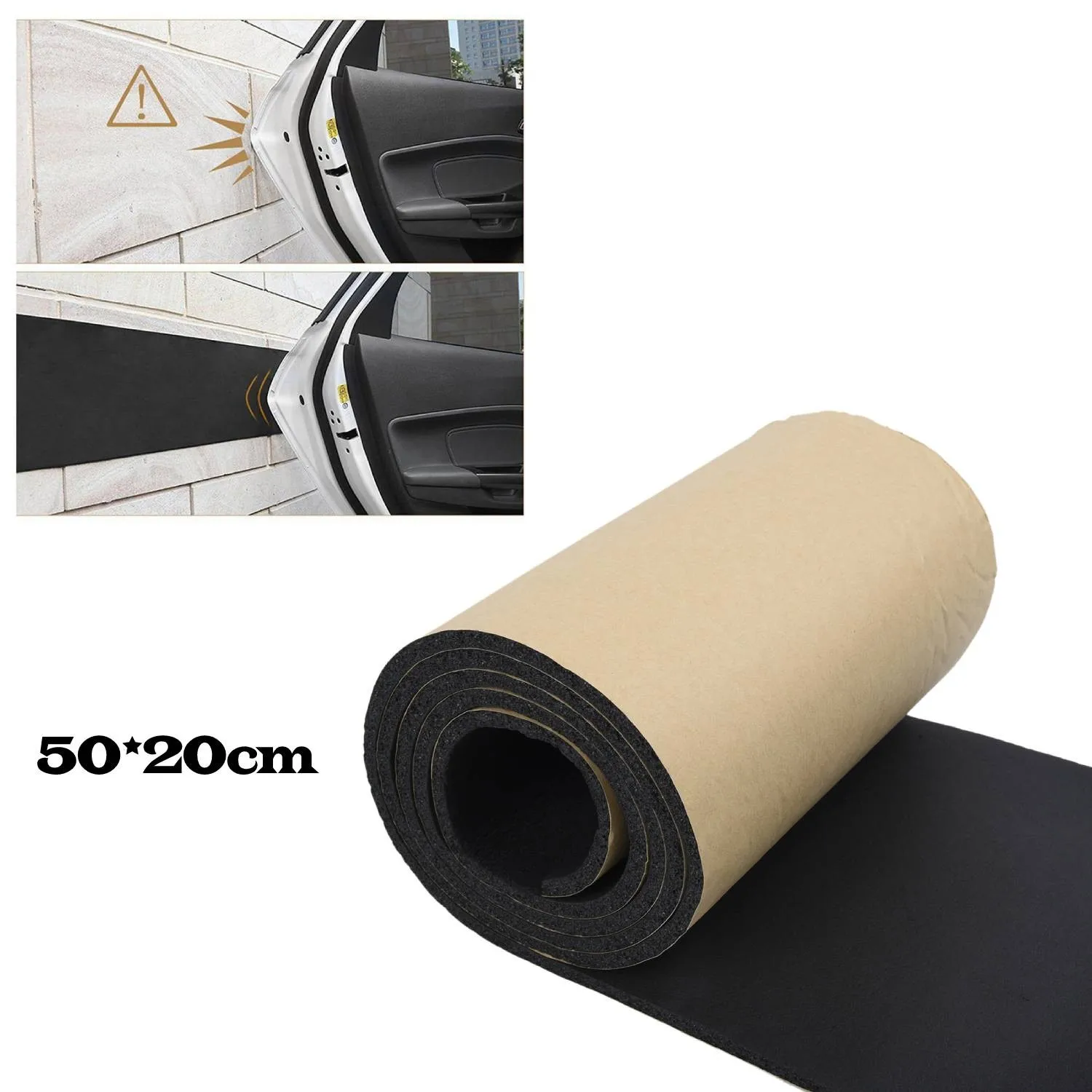 Car Door Protector Garage Rubber Wall Guard Bumper Safety Parking Durable Scratch-resistant Rubber Strip 50cm X 20cm
Car Door Protector Garage Rubber Wall Guard Bumper Safety Parking Durable Scratch-resistant Rubber Strip 50cm X 20cm