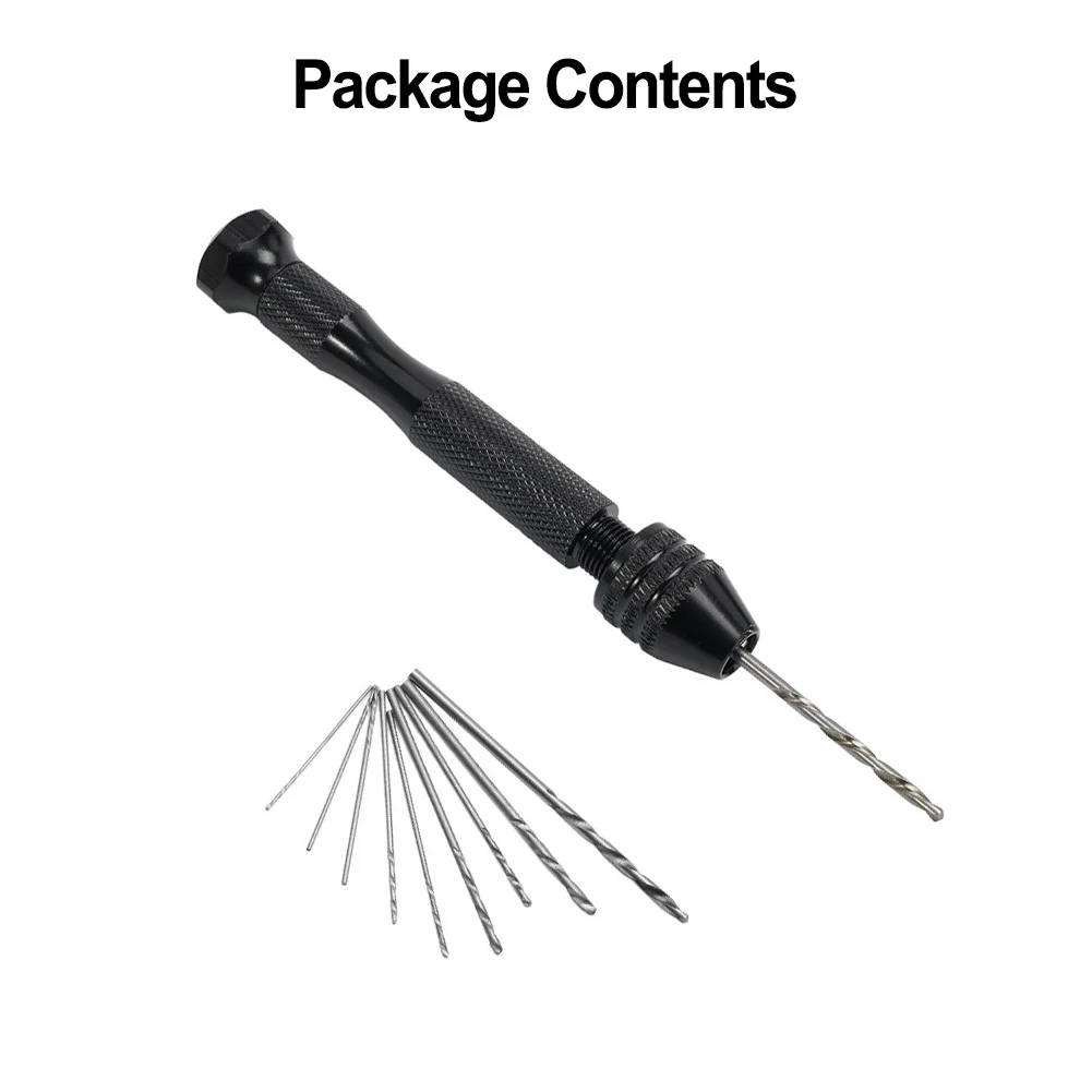1PC Rotary Tool Mini Manual TwistDrill Bit Aluminum Alloy 0.3-3.4mm Hand Drill Workshop Equipment Power Tools Drill Bits
1PC Rotary Tool Mini Manual TwistDrill Bit Aluminum Alloy 0.3-3.4mm Hand Drill Workshop Equipment Power Tools Drill Bits