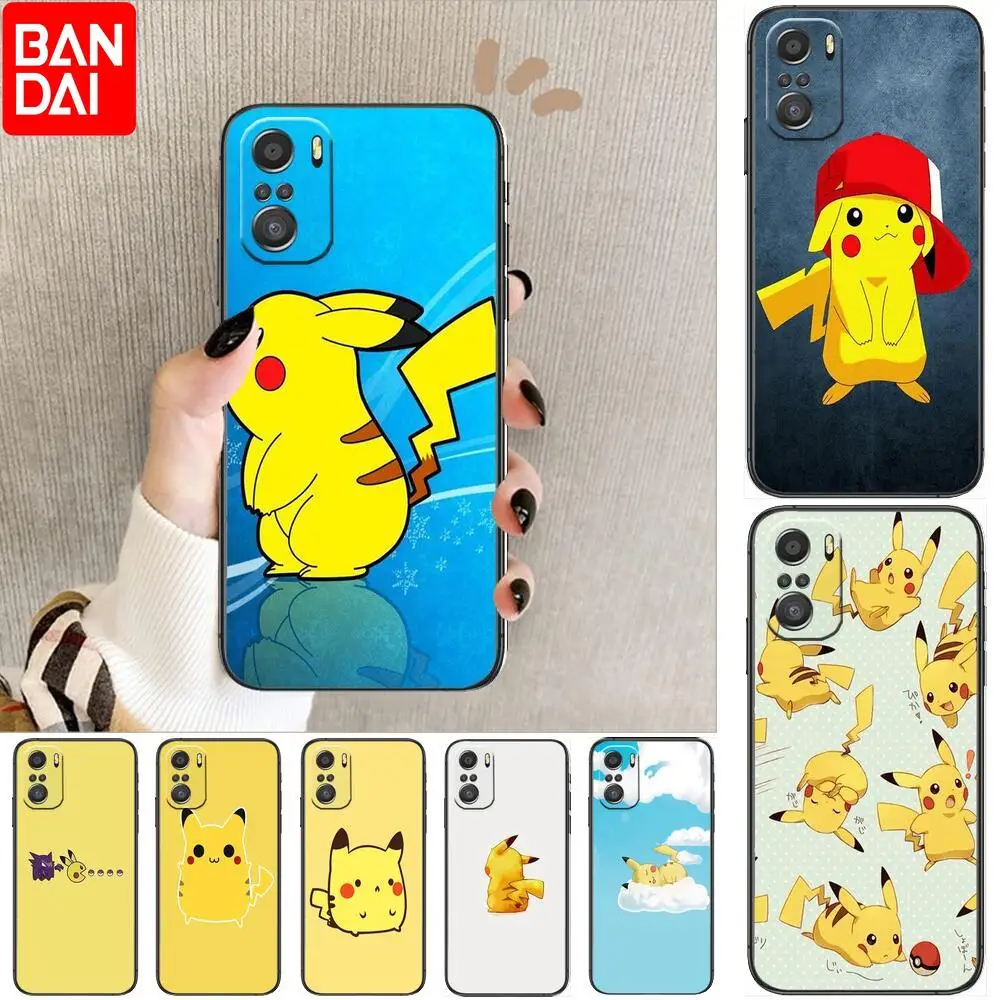 Cartoon Pikachu Cute For Xiaomi Redmi Note 10S 10 9T 9S 9 8T 8 7S 7 6 5A 5 Pro Max Soft Black Phone Case 
Cartoon Pikachu Cute For Xiaomi Redmi Note 10S 10 9T 9S 9 8T 8 7S 7 6 5A 5 Pro Max Soft Black Phone Case
