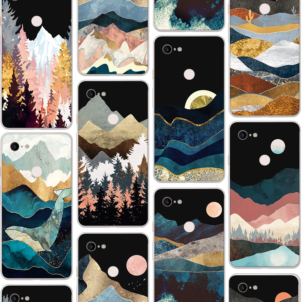 Hand Painting Landscape Coque Phone Case for Google Pixel 5 4 4a 3 3a 2 XL 6 6Pro Soft TPU Silicone for Pixel 5A 5G Back Covers
Hand Painting Landscape Coque Phone Case for Google Pixel 5 4 4a 3 3a 2 XL 6 6Pro Soft TPU Silicone for Pixel 5A 5G Back Covers