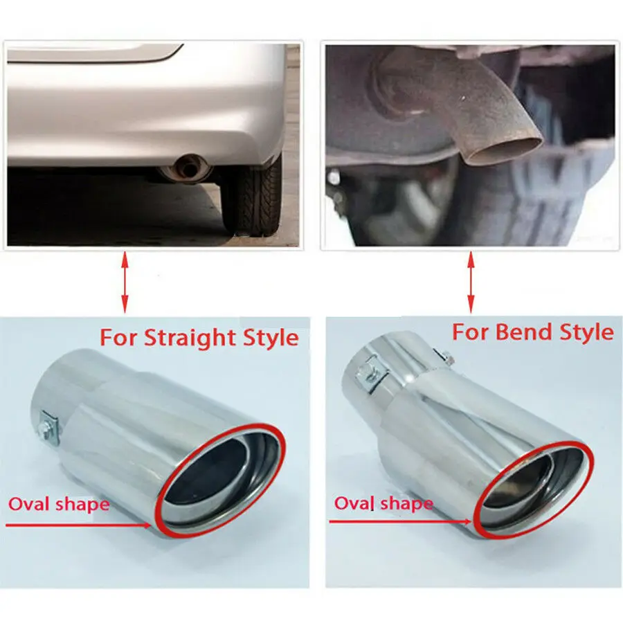 Durable High Quality Useful Exhaust Pipe Car Exhaust Matte Black Muffler Pipe Replacement Stainless Steel Throat
Durable High Quality Useful Exhaust Pipe Car Exhaust Matte Black Muffler Pipe Replacement Stainless Steel Throat