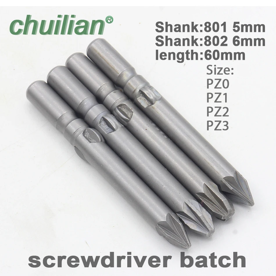 1Pcs 801 802 Round Shank Magnetic Pozidriv Screwdriver Bit Set Game Repair Tools PZ0 PZ1 PZ2 PZ3
1Pcs 801 802 Round Shank Magnetic Pozidriv Screwdriver Bit Set Game Repair Tools PZ0 PZ1 PZ2 PZ3