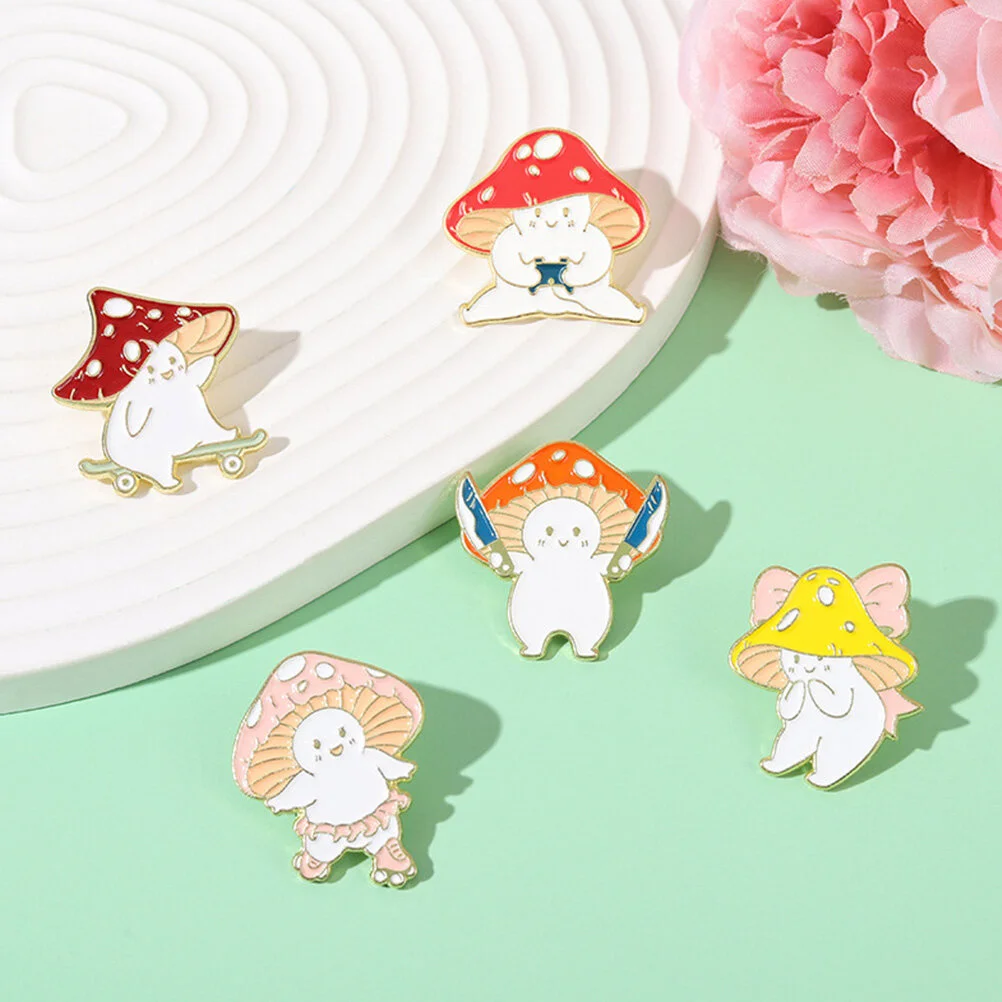 10 Pcs Mushroom Brooch Small Pin Shawl Clothing Lapel Hat Backpack Pins Sweater Fashion
10 Pcs Mushroom Brooch Small Pin Shawl Clothing Lapel Hat Backpack Pins Sweater Fashion