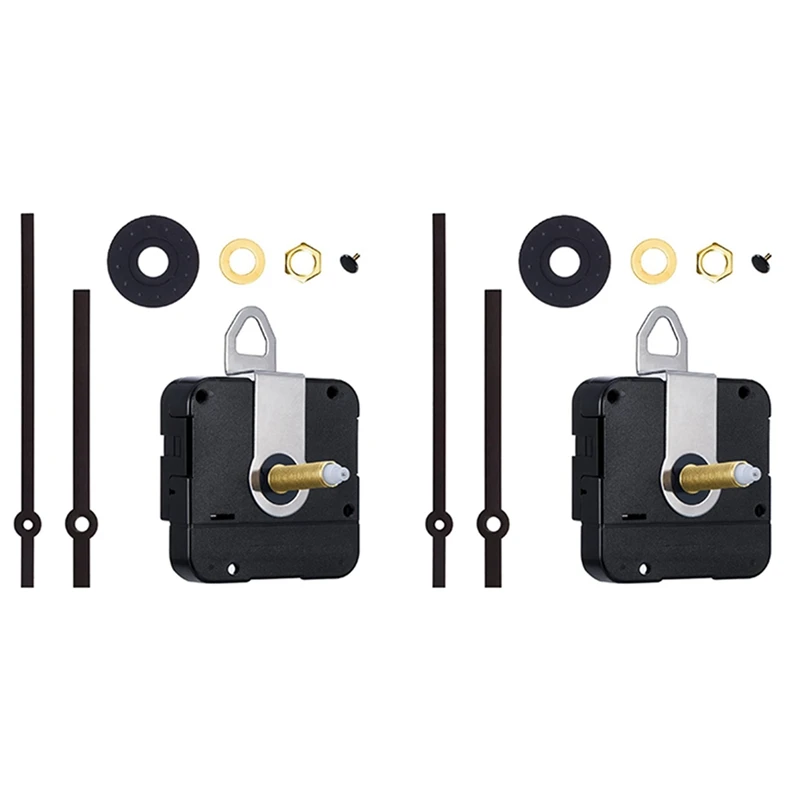 2Set 28Mm Long Shaft Quartz Clock Movement Mechanism Clock Repair Kit Clock Mechanism DIY Motor Clock Accessories
2Set 28Mm Long Shaft Quartz Clock Movement Mechanism Clock Repair Kit Clock Mechanism DIY Motor Clock Accessories