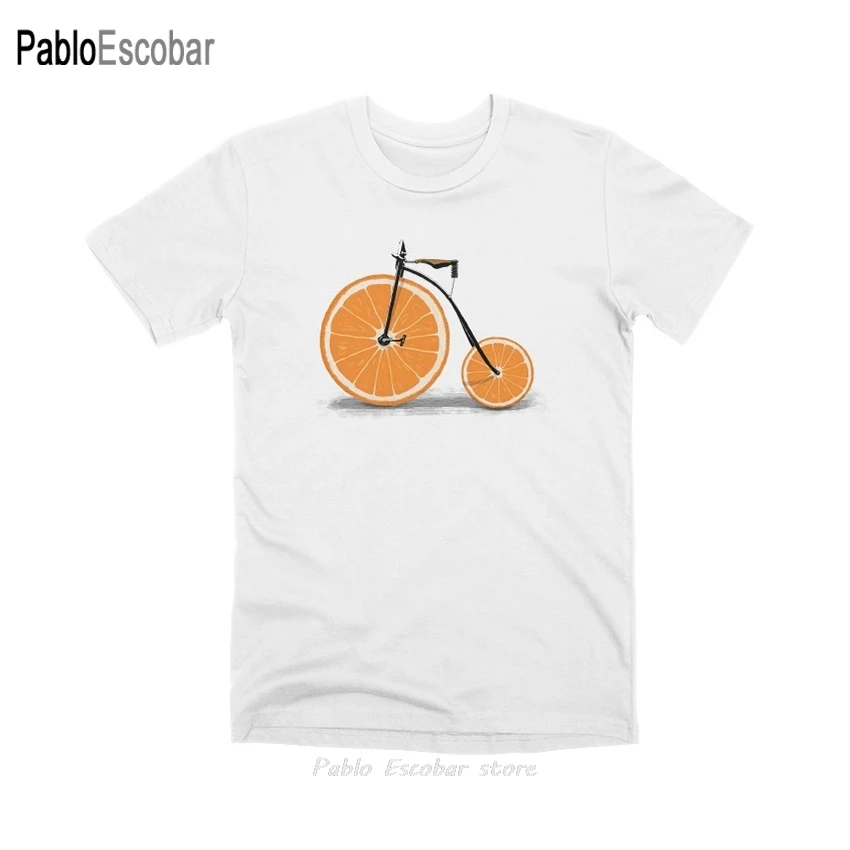 

Vitamin T Shirt oranges citrus fruit bikes bicycles natural cream creme speakerine humor male black t-shirt cotton teeshirt