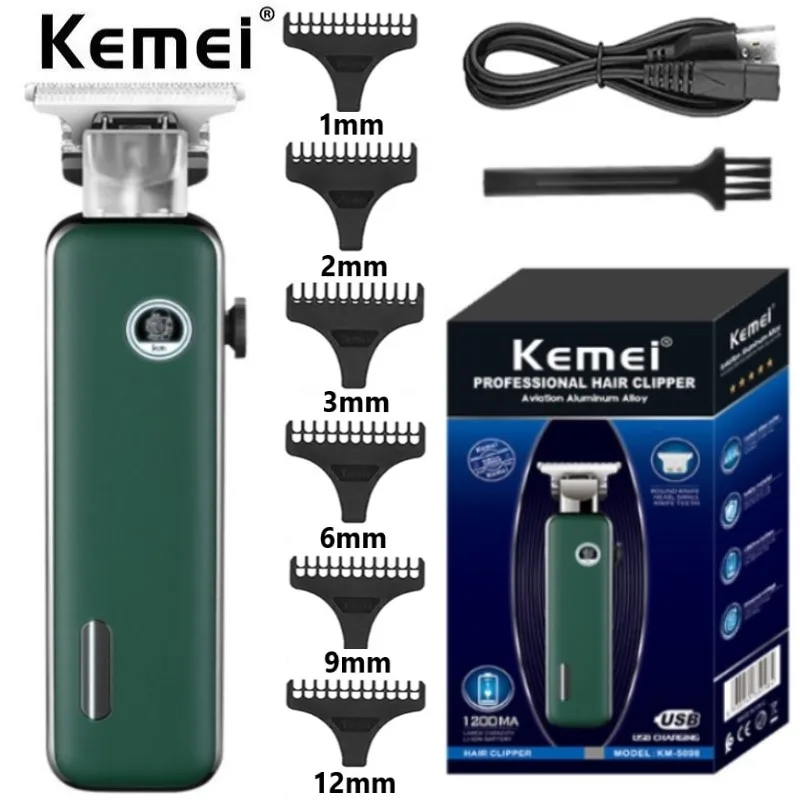 Kemei Professional Barber Hair Trimmer T-blade Dry-shaving and Fading Hair Clipper All-around Close-cutting Machine
Kemei Professional Barber Hair Trimmer T-blade Dry-shaving and Fading Hair Clipper All-around Close-cutting Machine