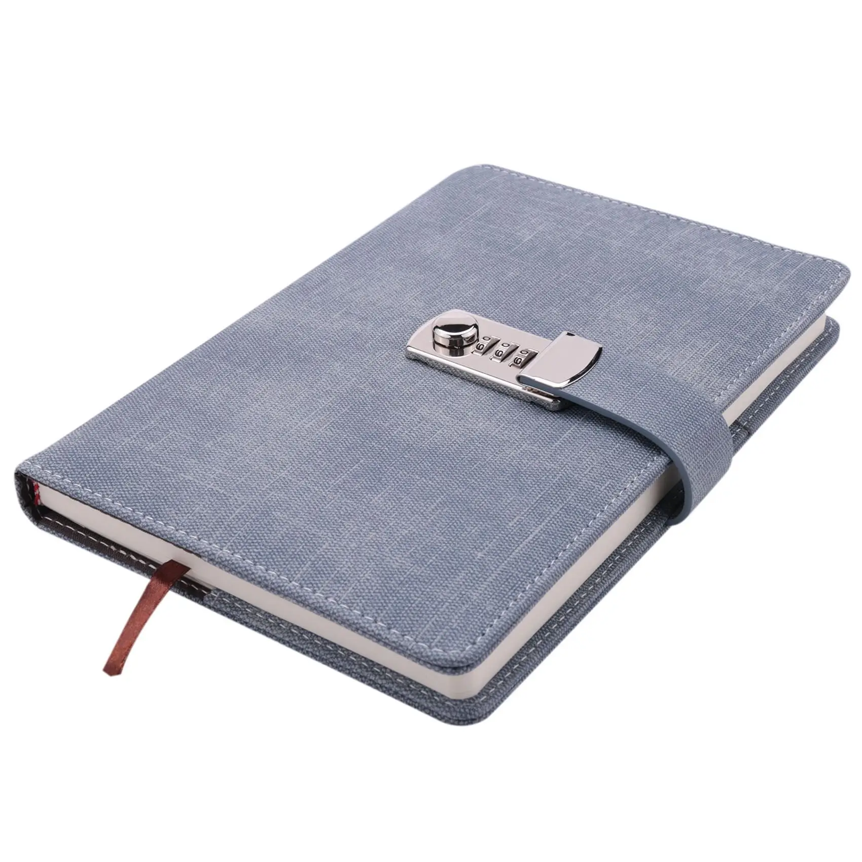 Password Notebook Paper Lockable Portable Book PU Diary Lock Traveler Journal Weekly Planner School Stationery(Denim Blue)
Password Notebook Paper Lockable Portable Book PU Diary Lock Traveler Journal Weekly Planner School Stationery(Denim Blue)