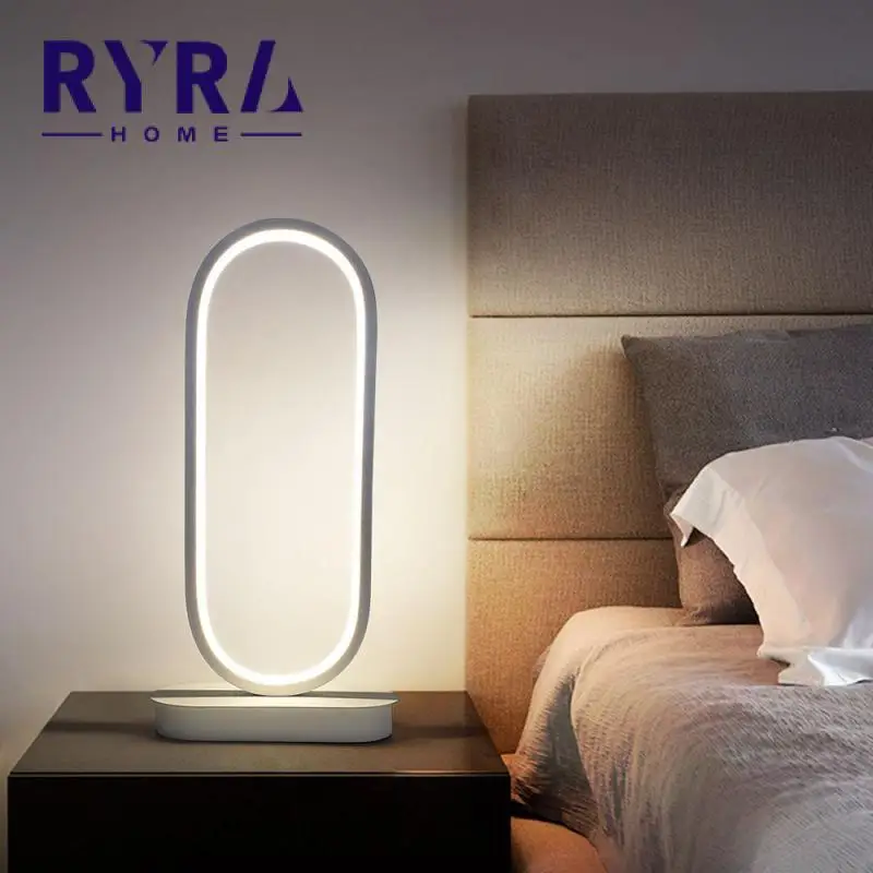 LED Table Lamp Bedroom Ring Table Lamp Living Room Black & White USB Dimmable Bedside Lamp Round Night Light Tabletop Decoration
LED Table Lamp Bedroom Ring Table Lamp Living Room Black & White USB Dimmable Bedside Lamp Round Night Light Tabletop Decoration