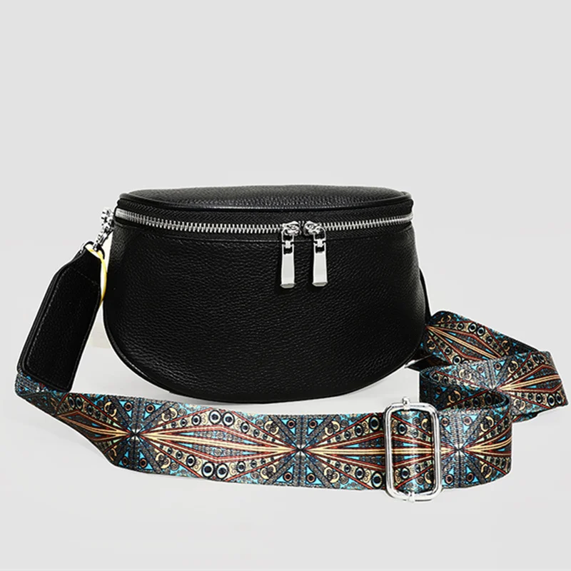 100% Genuine Leather Women's Bag Fashion Solid Cow Leather Women Shoulder 2023 Bag Designer Wide Fabric Strap Messenger Sac
100% Genuine Leather Women's Bag Fashion Solid Cow Leather Women Shoulder 2023 Bag Designer Wide Fabric Strap Messenger Sac