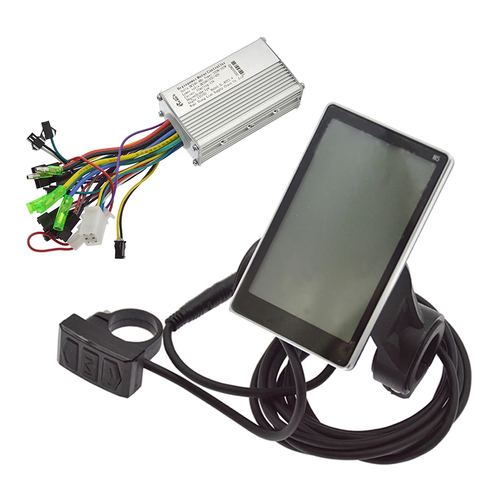 24V/36V 250W/350W Brushless DC Motor Controller Ebike Controller +M5 LCD Display One Set Electric Bike Vertical Screen Governor
24V/36V 250W/350W Brushless DC Motor Controller Ebike Controller +M5 LCD Display One Set Electric Bike Vertical Screen Governor