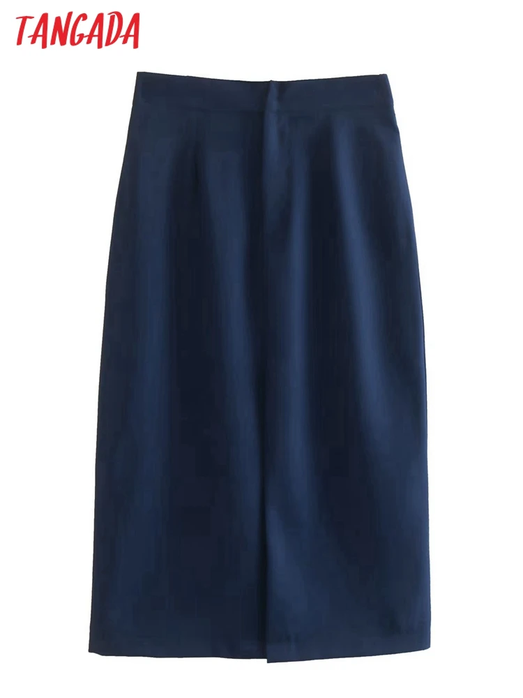Tangada 2022 Women Office Lady Pencil Midi Skirt Vintage High Waist Female Skirts XN129
Tangada 2022 Women Office Lady Pencil Midi Skirt Vintage High Waist Female Skirts XN129