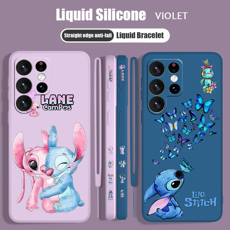 Disney Stitch Butterfly Phone Case For Samsung S23 S22 S21 S20 Fe S10 Note 20 10 Ultra Lite Plus Liquid Left Rope Cover
Disney Stitch Butterfly Phone Case For Samsung S23 S22 S21 S20 Fe S10 Note 20 10 Ultra Lite Plus Liquid Left Rope Cover