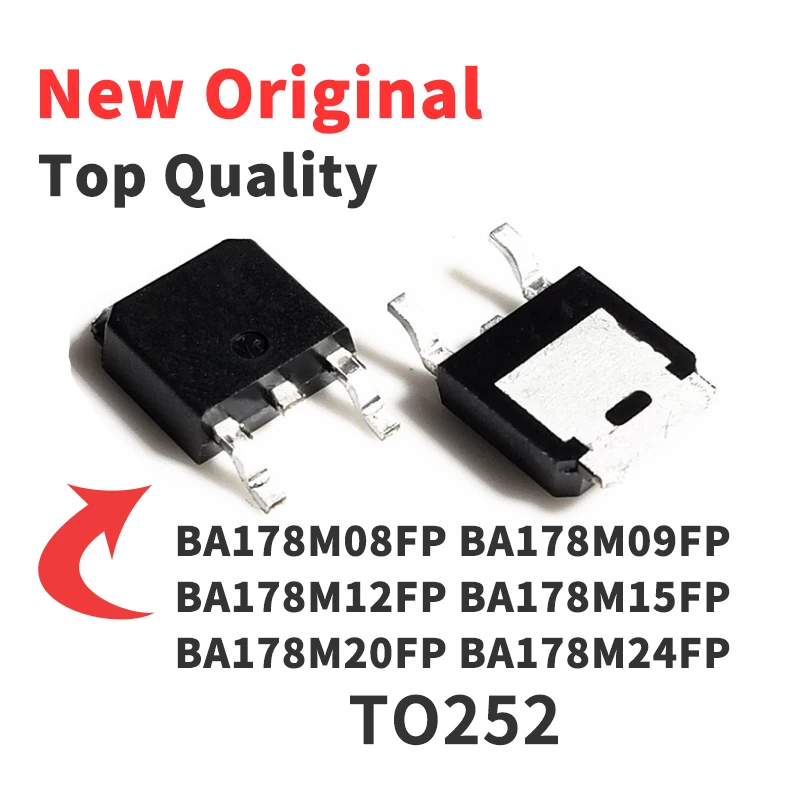10 Pieces BA178M08FP BA178M09FP BA178M12FP BA178M15FP BA178M20FP BA178M24FP TO252 Chip IC New Original
10 Pieces BA178M08FP BA178M09FP BA178M12FP BA178M15FP BA178M20FP BA178M24FP TO252 Chip IC New Original