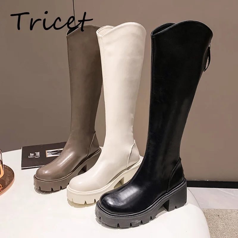 Ladies Platform Footwear Fashion Boots Chunky Heels Knee High Women Casual Party Shoes Classic Concise Woman Thigh High Boots
Ladies Platform Footwear Fashion Boots Chunky Heels Knee High Women Casual Party Shoes Classic Concise Woman Thigh High Boots
