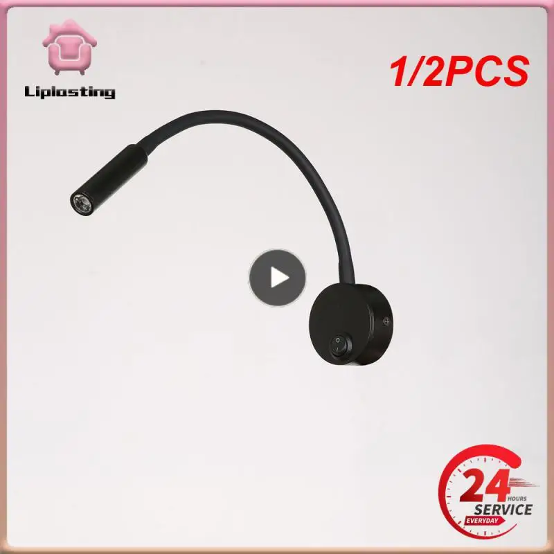 1/2PCS Black Silver 3W Dimmable Wall Reading Lamp, LED Bed Reading Book Light, Wall Sconce Bedside Reading Study Lamp,without
1/2PCS Black Silver 3W Dimmable Wall Reading Lamp, LED Bed Reading Book Light, Wall Sconce Bedside Reading Study Lamp,without