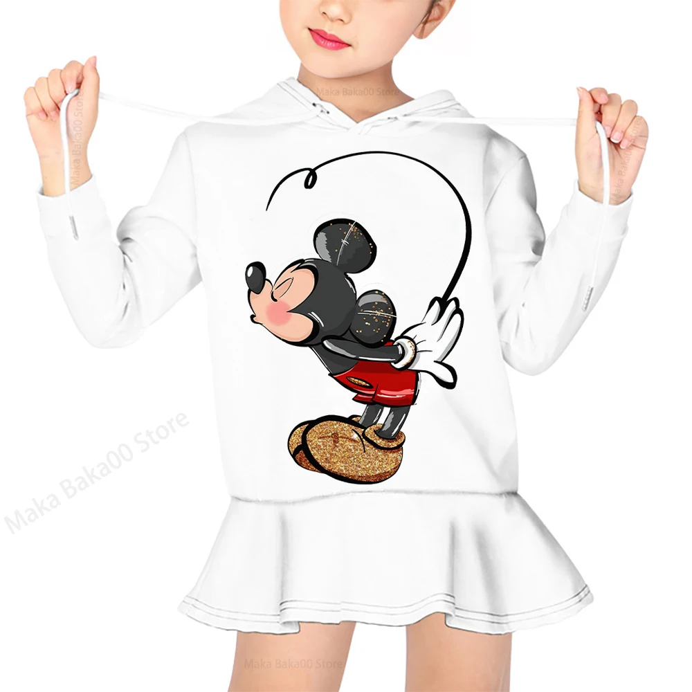 Disney Mickey and Minnie New Children's Hoodie Cartoon Casual Print Long Sleeve Girls Sweater Dress Autumn and Winter
Disney Mickey and Minnie New Children's Hoodie Cartoon Casual Print Long Sleeve Girls Sweater Dress Autumn and Winter