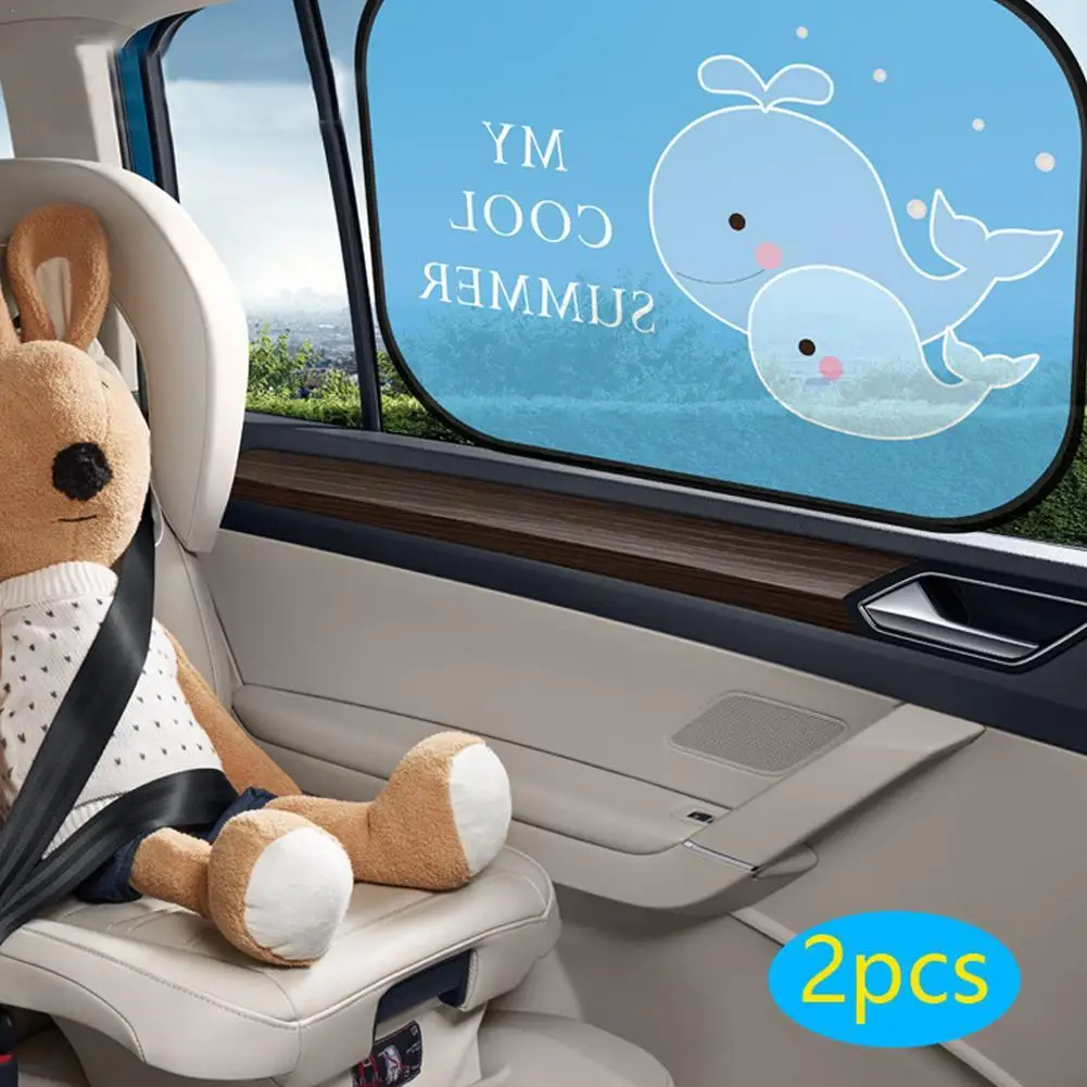 New 2pcs Car Side Window Sunshade Cartoon Patterned Auto Sun Shades Protector Foldable Car Cover For Baby Child Kids Car Styling
New 2pcs Car Side Window Sunshade Cartoon Patterned Auto Sun Shades Protector Foldable Car Cover For Baby Child Kids Car Styling
