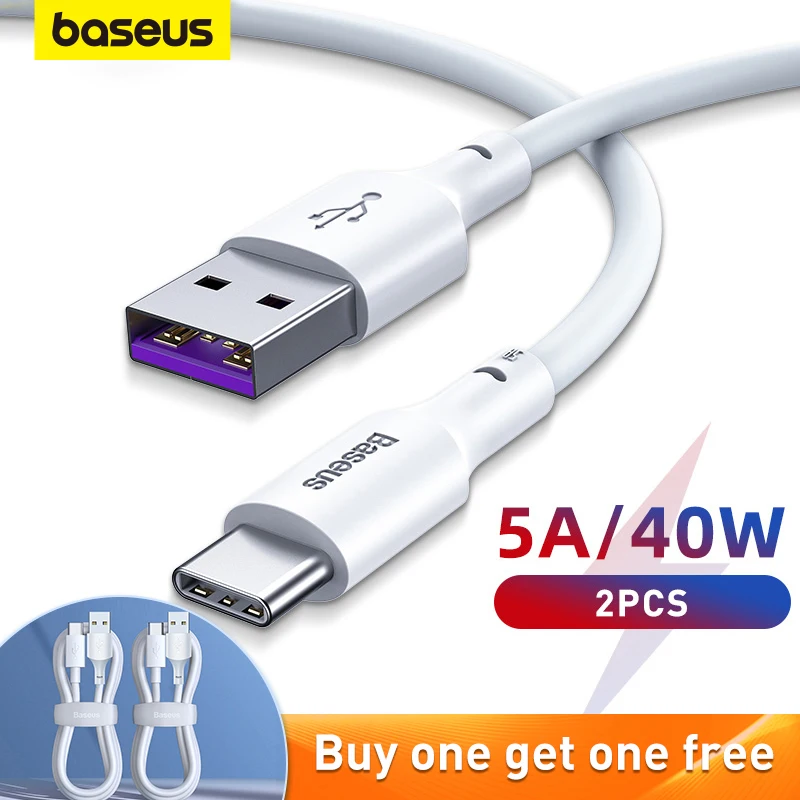 Baseus Fast Charging USB Type C Cable 5A USB C Cable Type C cable for Huawei Data Cord Charger USB Cable C For Xiaomi 10 Pro 9
Baseus Fast Charging USB Type C Cable 5A USB C Cable Type C cable for Huawei Data Cord Charger USB Cable C For Xiaomi 10 Pro 9